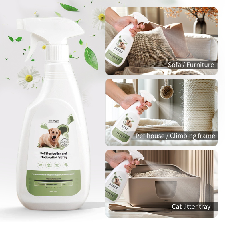 Pet sterilization and deodorization spray