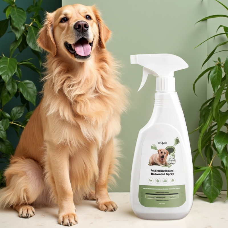 Pet air freshener spray